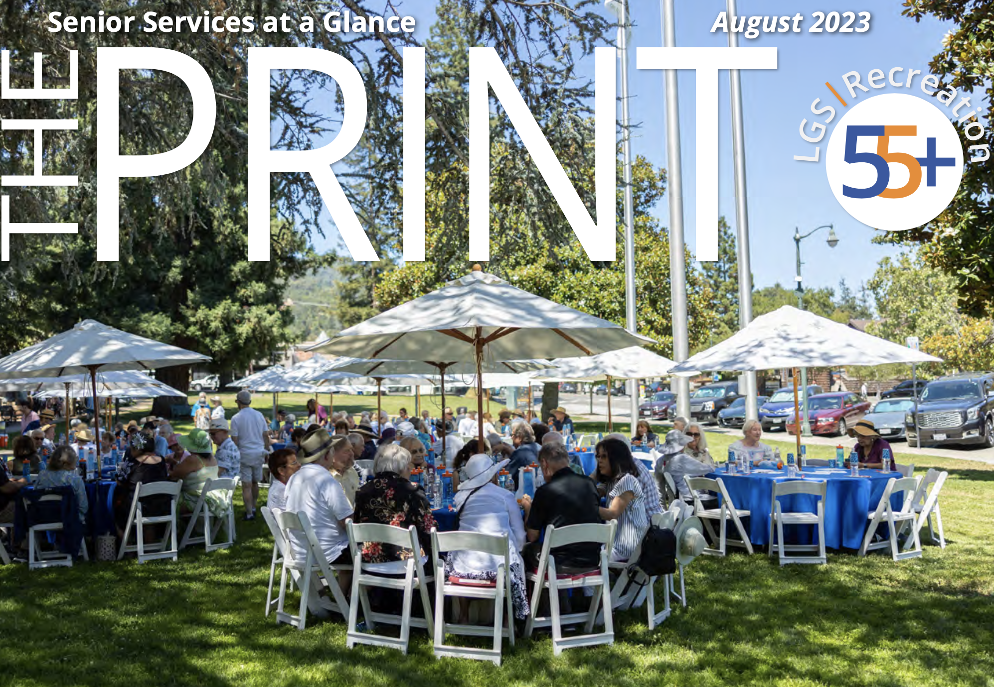 august print cover senior summer picnic