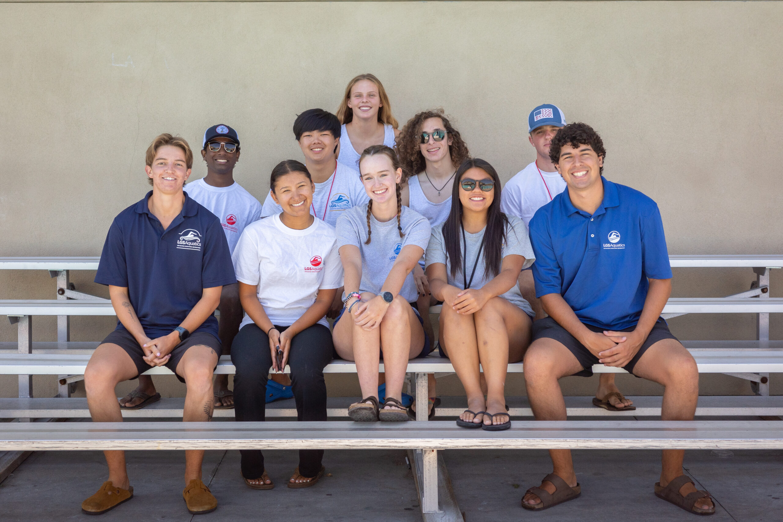 Aquatics staff group picture