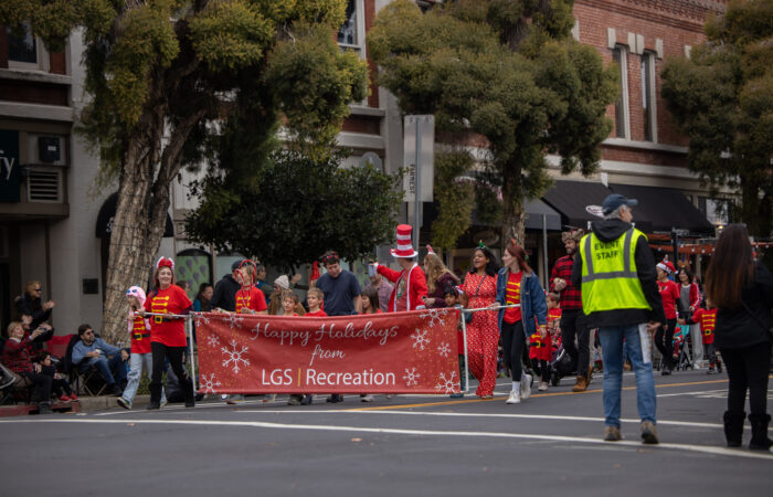 Holiday Parade LGS Recreation float