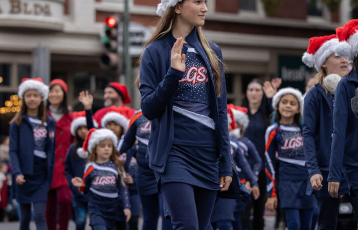 Holiday Parade LGSR Cheer