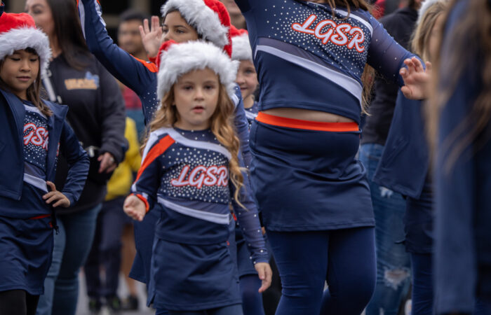 Holiday Parade LGSR Cheer