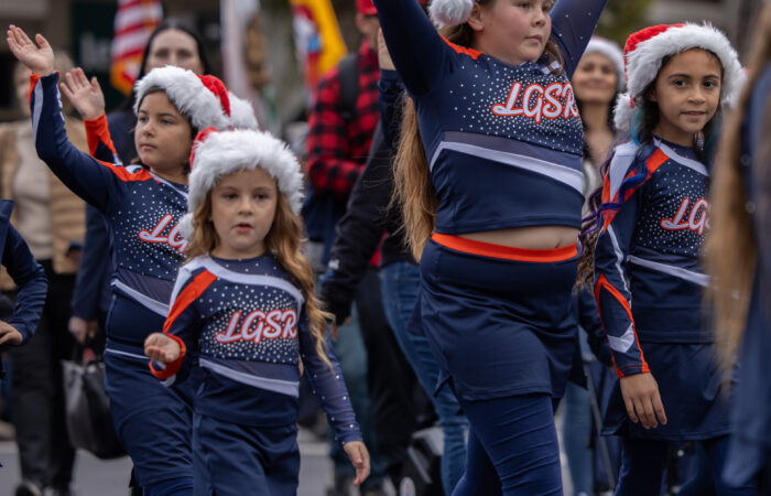 Holiday Parade LGSR Cheer