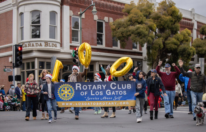 Holiday Parade Rotary group
