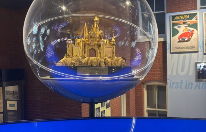 Disney museum trip -castle model