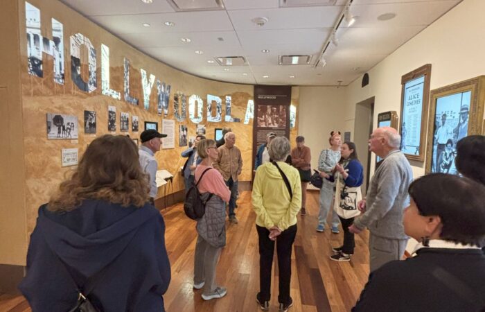 Disney museum trip - on the tour