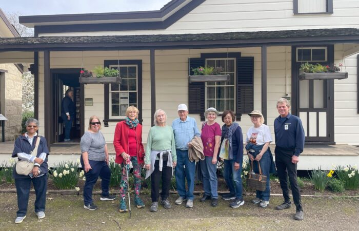 Jack London state park trip - group picture