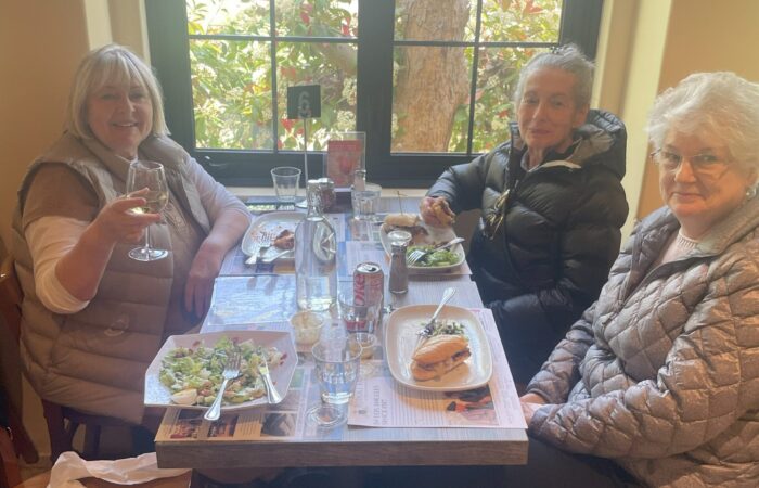 Paso robles trip - at lunch