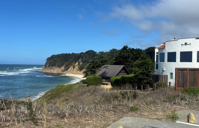 GhostsnGoats 1 pretty landscape of the beach and some houses