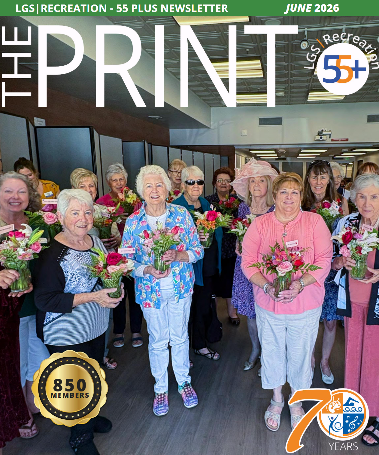 55+ membersshowing their flower arranging