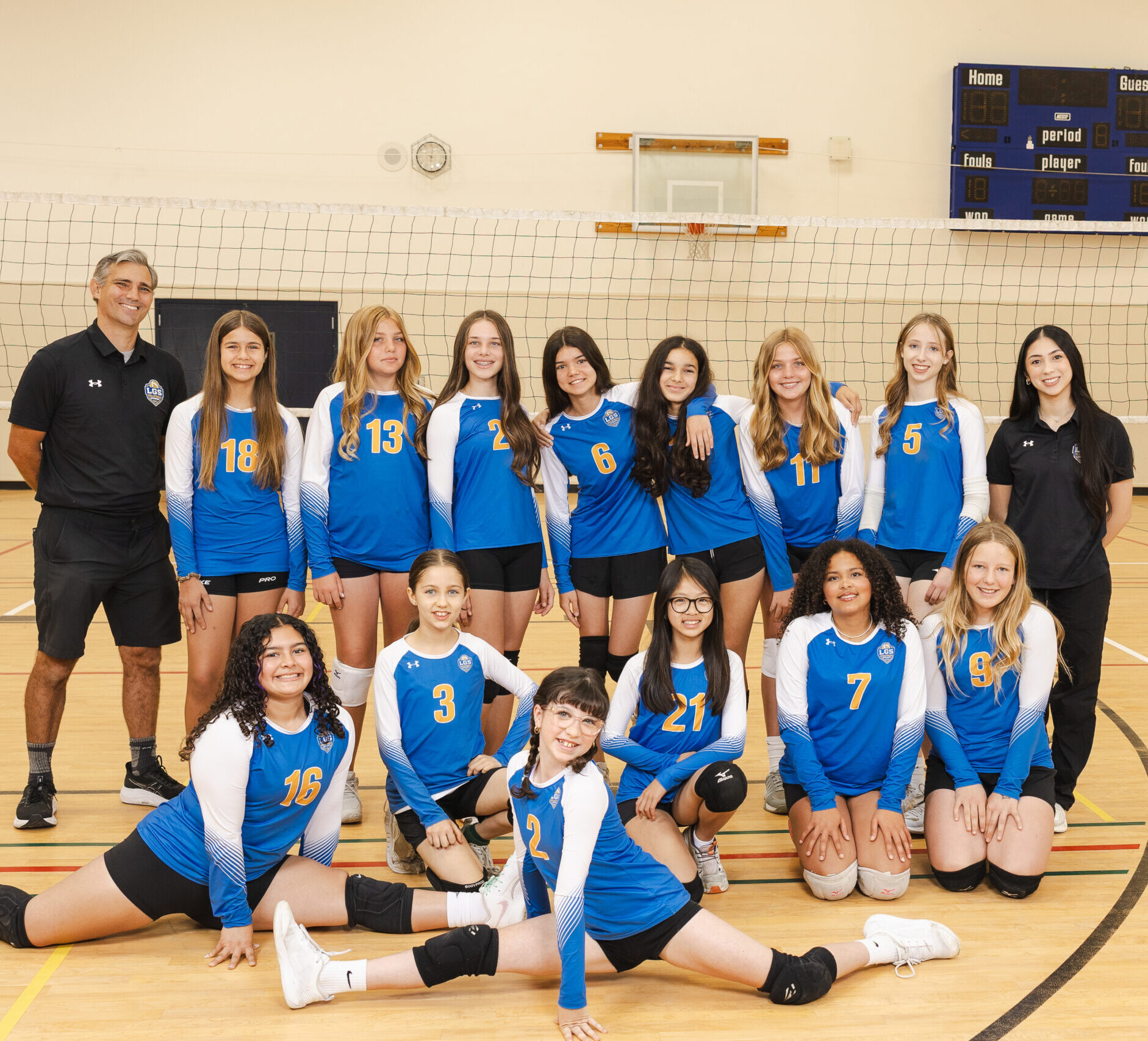 Volleyball 12s team photo